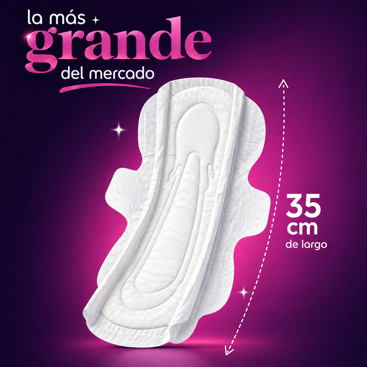 Toalla Nocturna XL Con Alas